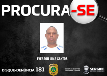 Polícia Civil divulga imagem de suspeito de feminicídio e pede ajuda da população
