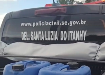 Polícia Civil apreende combustível armazenado irregularmente em Santa Luzia do Itanhy