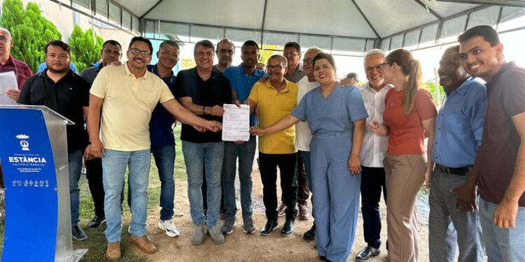 Prefeitura de Estância autorizou obras de pavimentação e drenagem no Loteamento Vitória