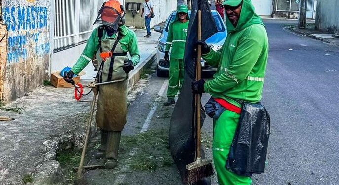 Serviços Urbanos intensificam ações integradas de limpeza, manutenção e iluminação pública em Estância
