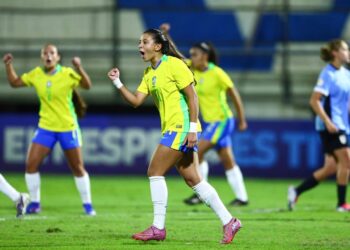 Sul-Americano Feminino Sub-17: Brasil vence Uruguai por 5 x 3 e assume liderança do Grupo B