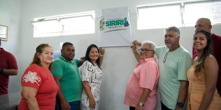 Prefeitura de Siriri reinaugura UBS no povoado Fazendinha e amplia acesso à saúde