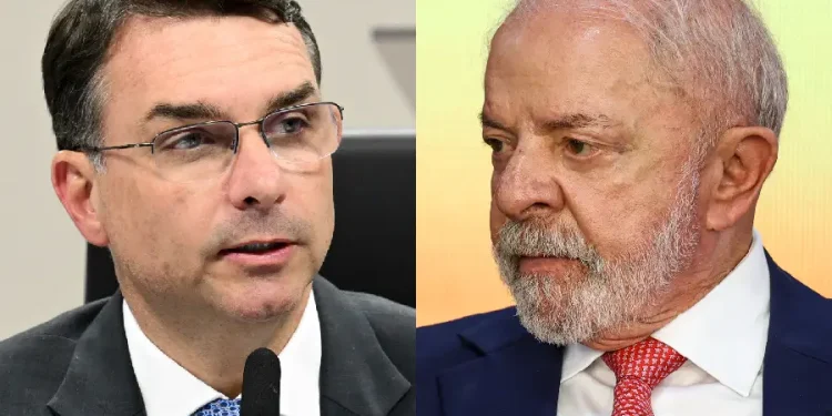 Pesquisa Futura/Apex: Flávio Bolsonaro venceria Lula no 2º turno