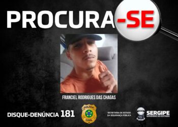 Polícia Civil divulga foragido por tentativa de homicídio em Porto da Folha