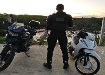 Getam recupera motocicleta com restrição de roubo no Bairro Lamarão