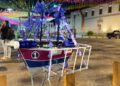 Estância promoveu recepção para  gravação de reportagem sobre o Barco de Fogo