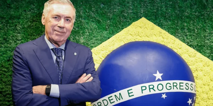 Ancelotti renova contrato e segue no comando da Seleção Brasileira até Copa do Mundo de 2030