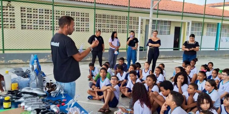 Prefeitura intensifica ações de educação ambiental em escola do bairro São Conrado