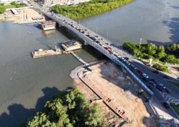SMTT informa alteração no fluxo de veículos na ponte Godofredo Diniz a partir de quarta-feira, 6