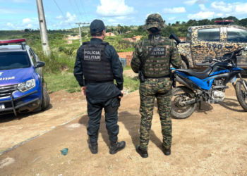 PM recupera moto com restrição de roubo em Itabaianinha