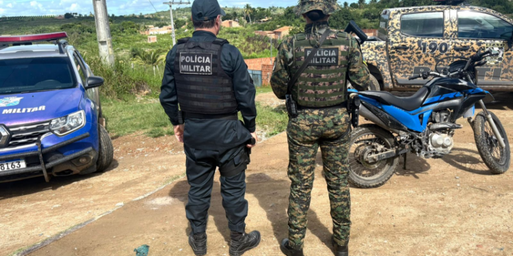 PM recupera moto com restrição de roubo em Itabaianinha