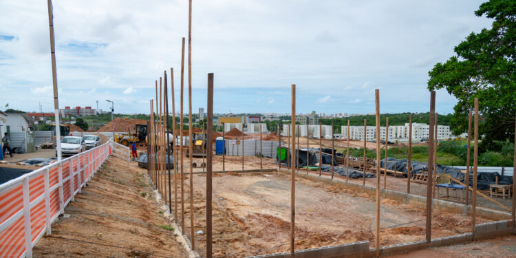 Obras do Complexo Materno-Infantil Nossa Senhora de Lourdes seguem em ritmo intenso